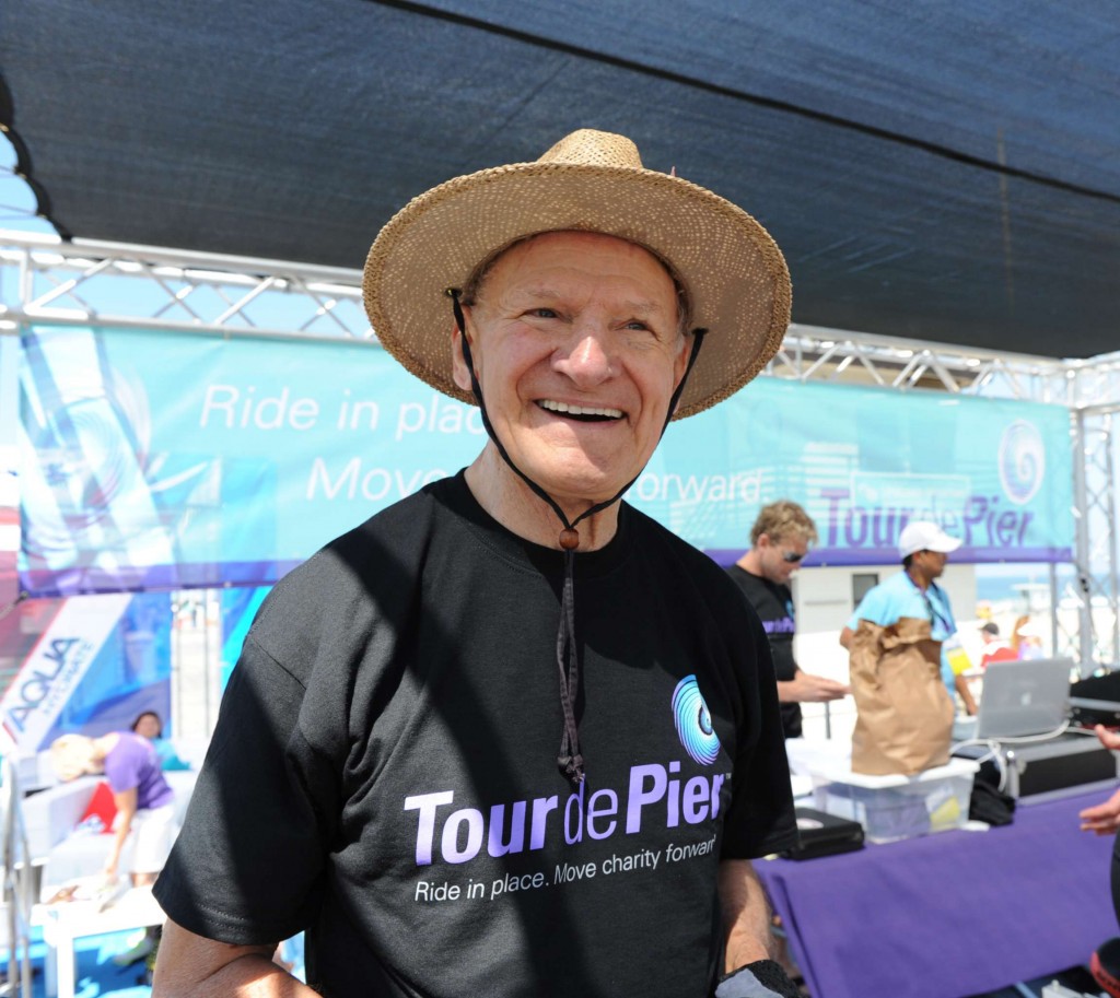 Ted Ernst at the 2013 Inaugural Tour de Pier